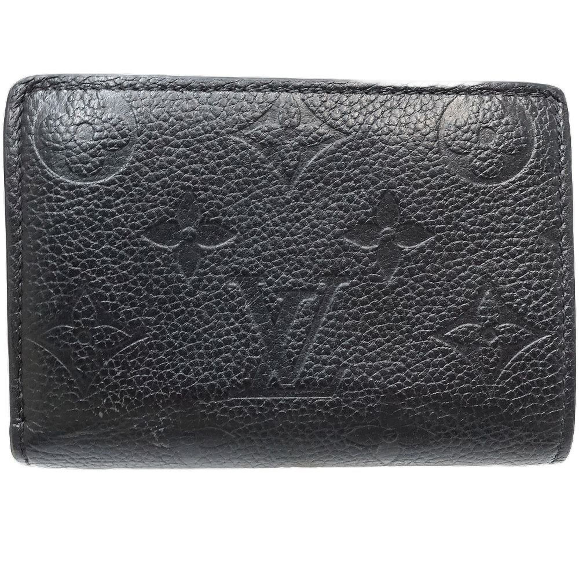 Louis Vuitton Monogram Empreinte Noir Leather Wallet