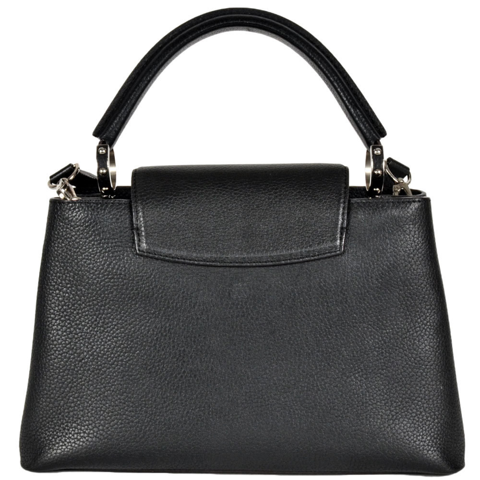 Louis Vuitton Black Noir Leather Handbag