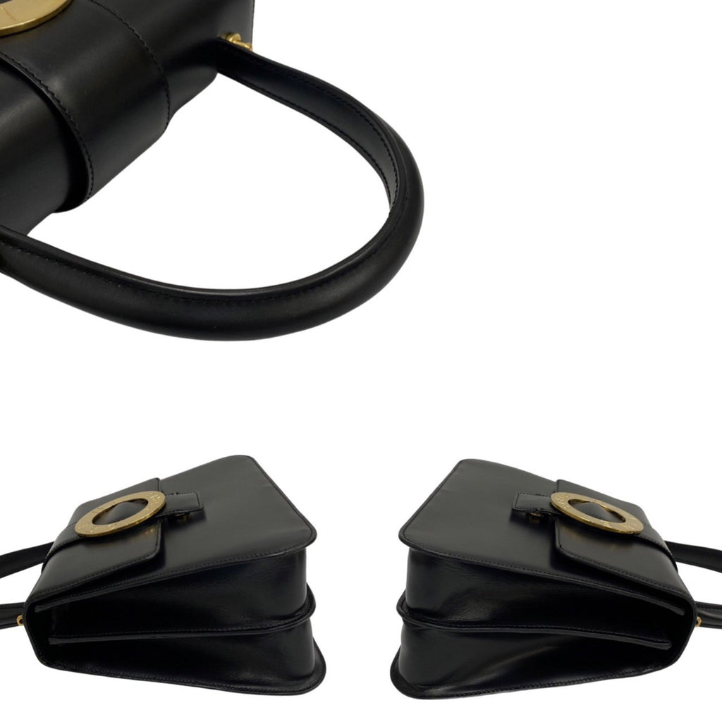Celine Black Leather Handbag Shoulder Bag