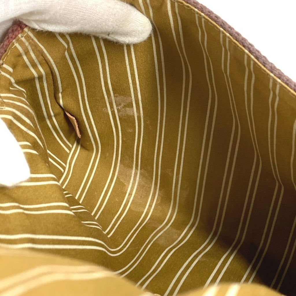 Louis Vuitton Brown Canvas Pochette Shoulder Bag