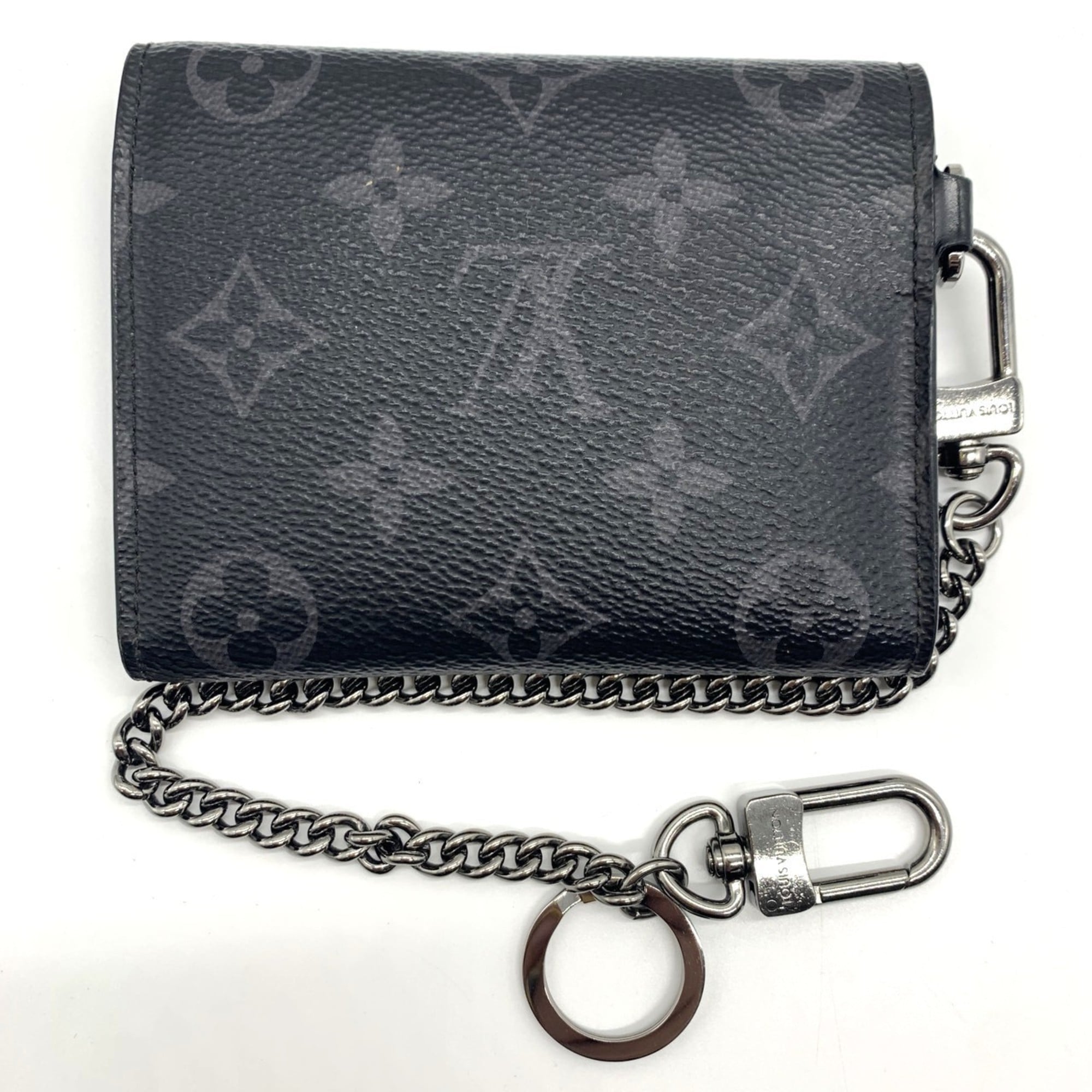 Louis Vuitton Monogram Eclipse Monogram Eclipse Monogram Eclipse Wallet (Tri-Fold)