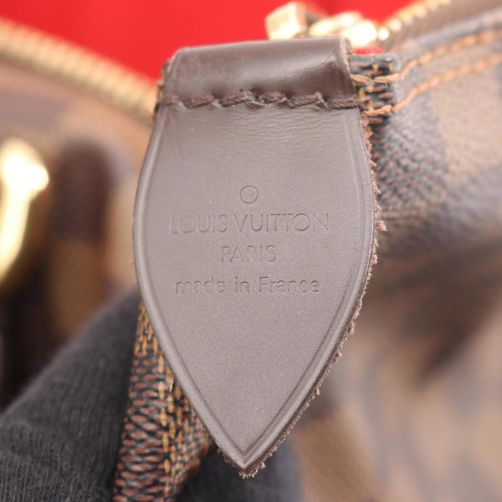 Louis Vuitton Brown Coated Canvas Damier Canvas Pvc Leather Tote Bag