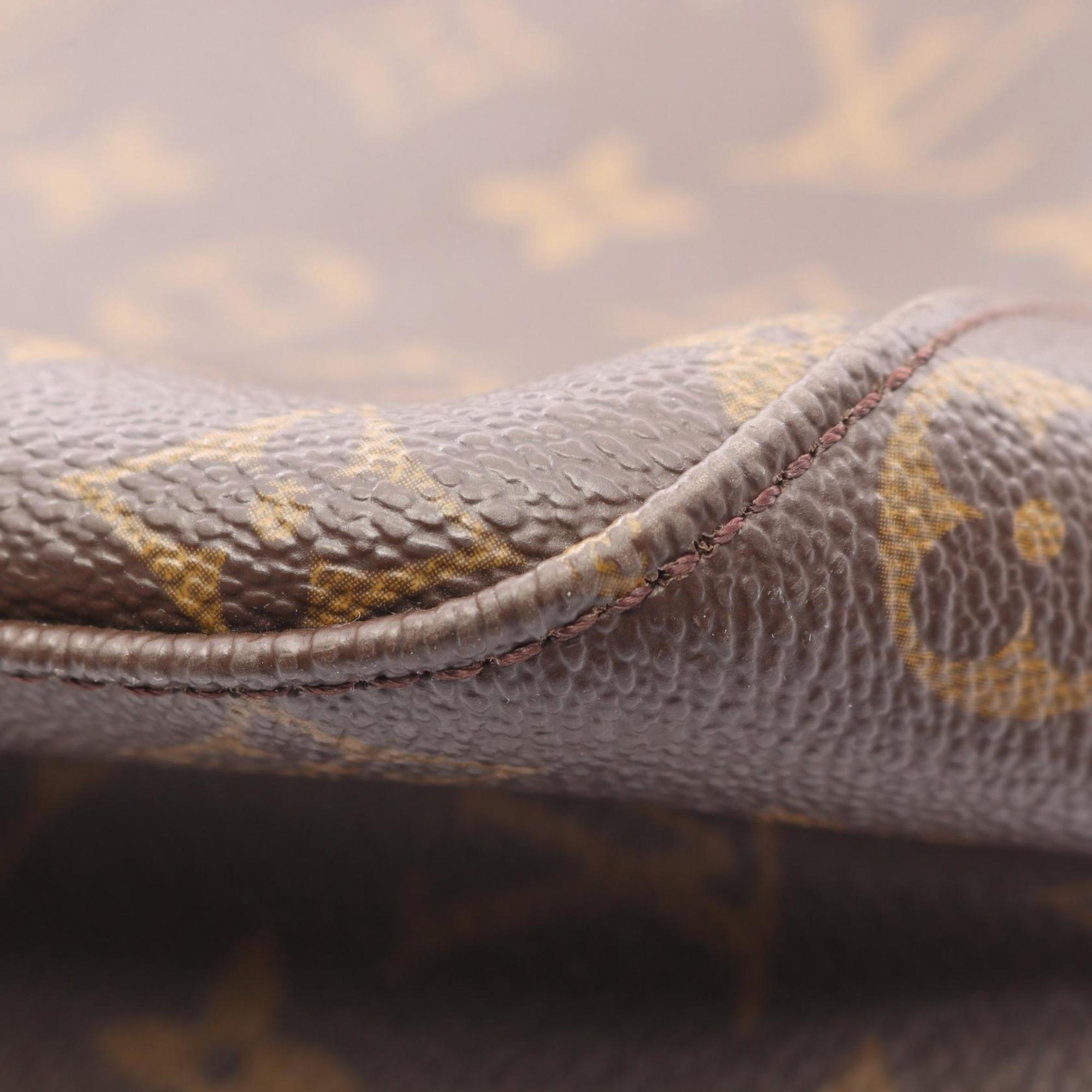 Louis Vuitton Brown Pvc Leather Shoulder Bag