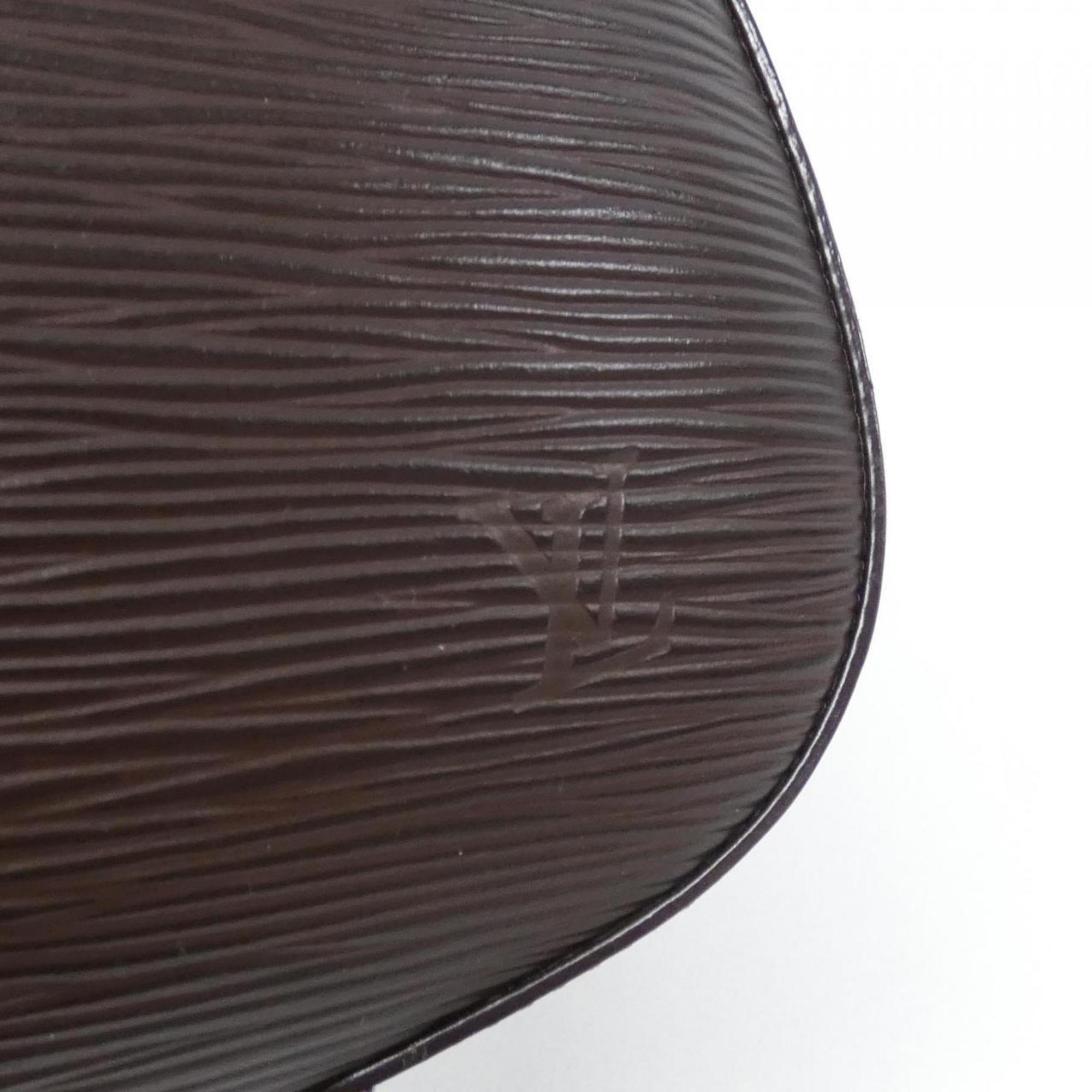 Louis Vuitton Brown Moka Leather Shoulder Bag