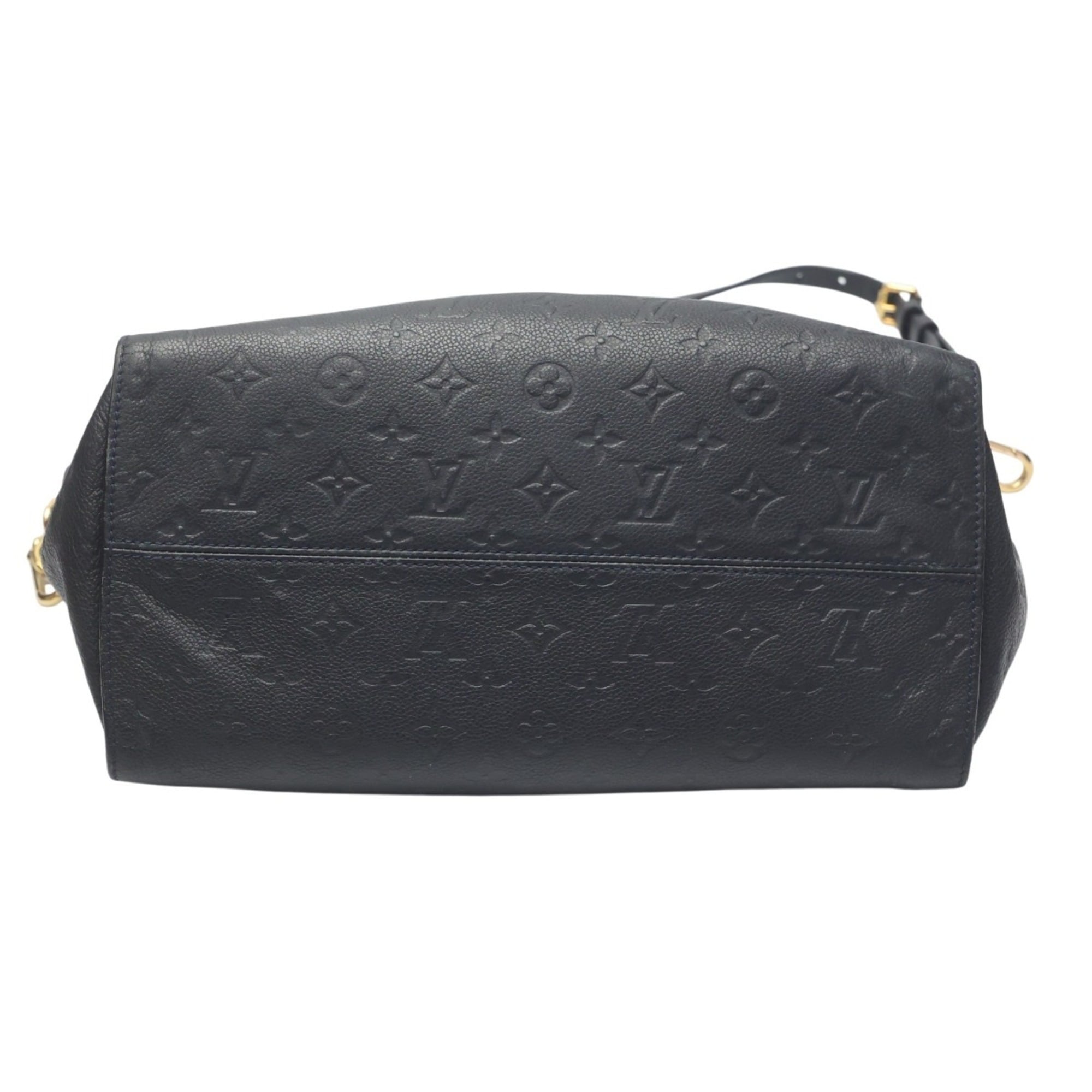 Louis Vuitton Black Infini Monogram Empreinte Tote Bag