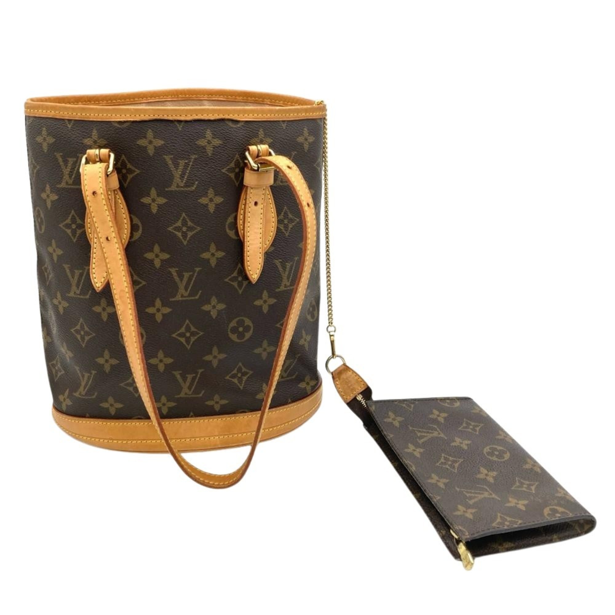 Louis Vuitton Brown Monogram Pouch Shoulder Bag