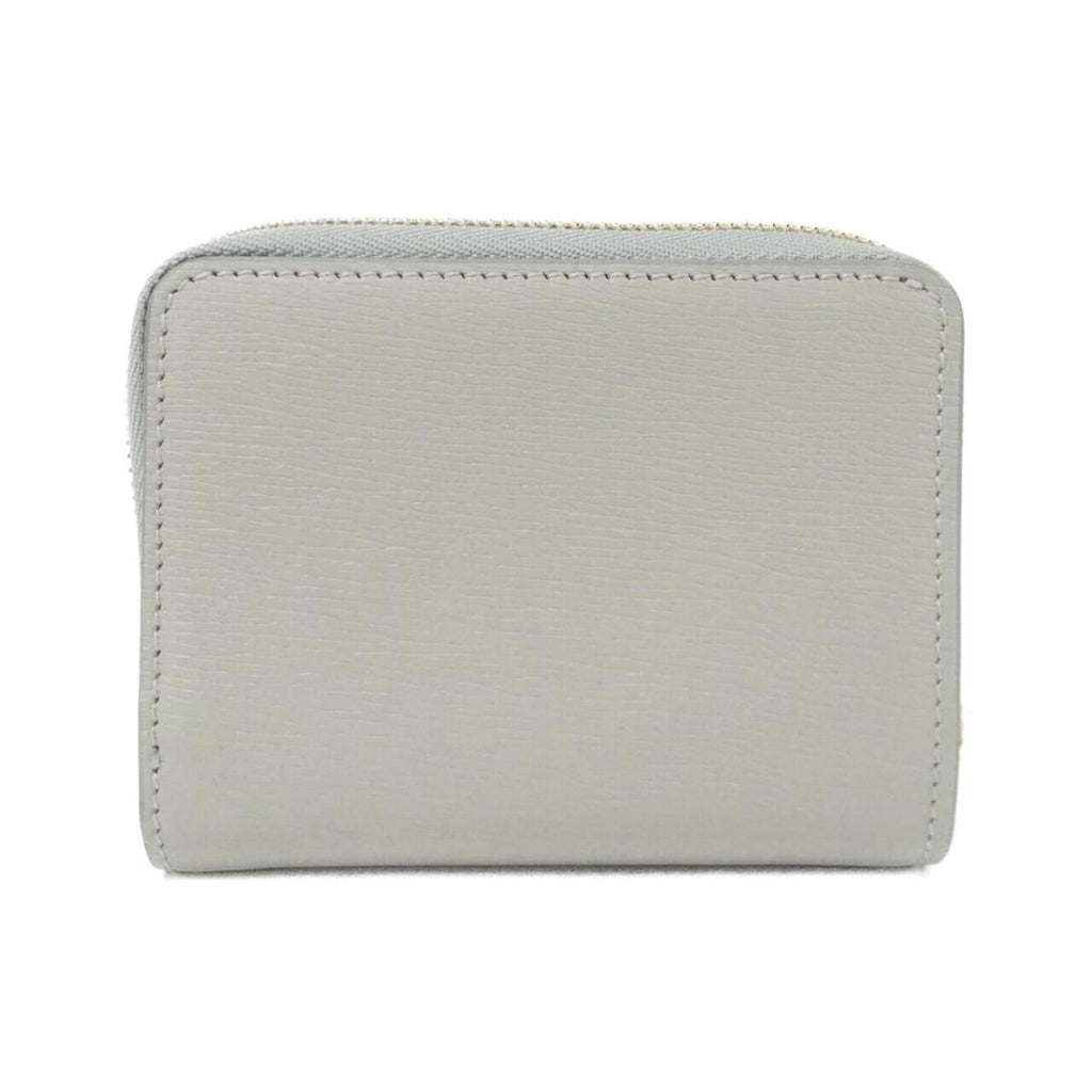 Gucci Gold Gray Light Gray Leather Wallet (Bi-Fold) (Pre-Owned)