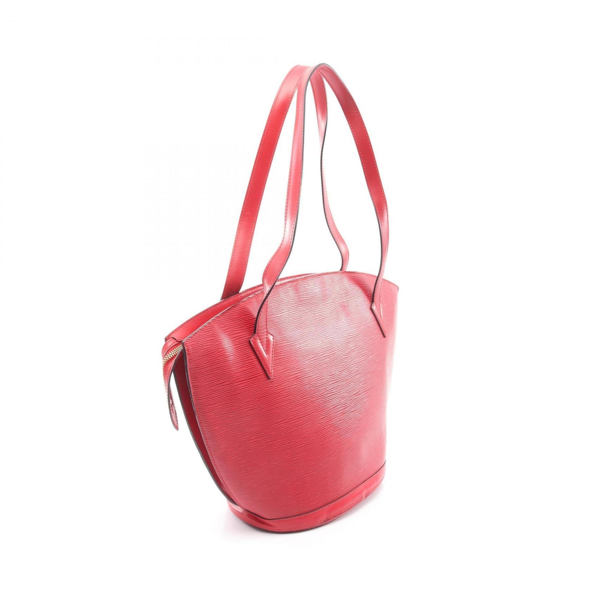 Louis Vuitton Castilian Red Red Color Epi Leather Shoulder Bag
