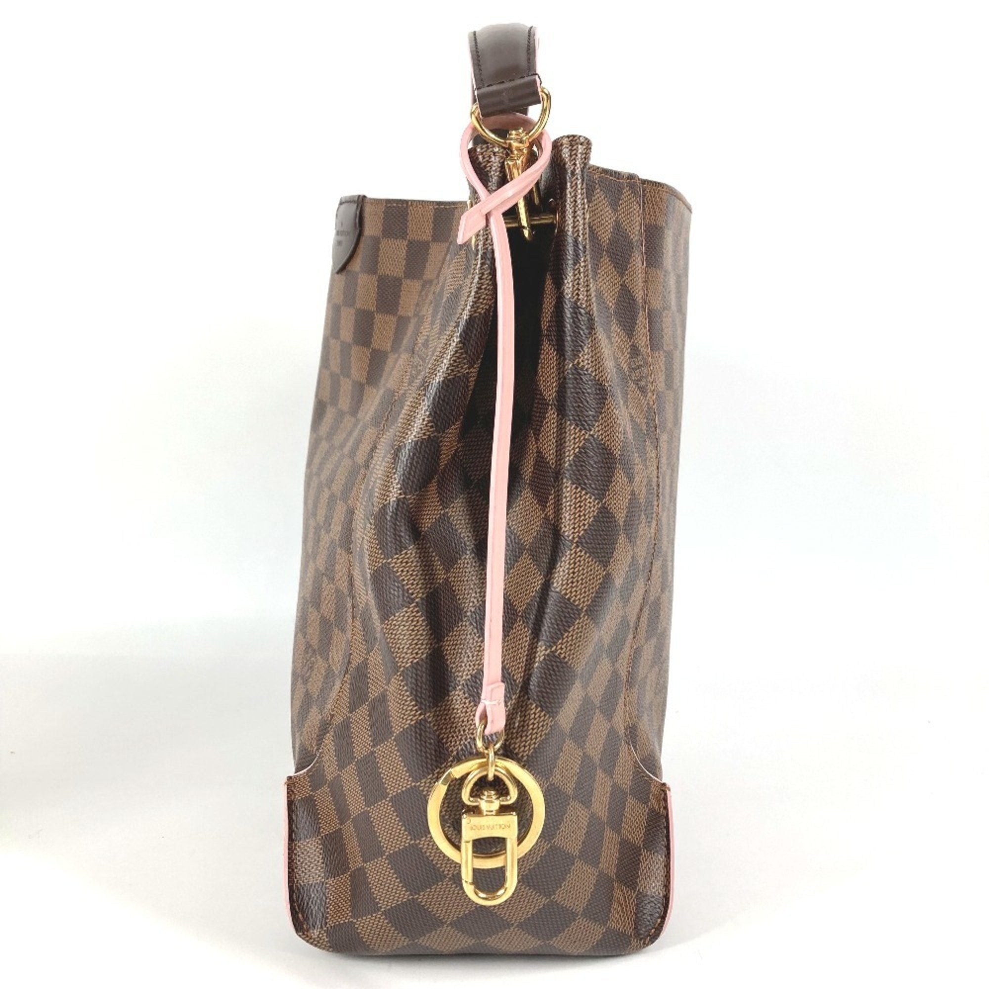 Louis Vuitton Brown Damier Canvas Ebene Damier Canvas Shoulder Bag