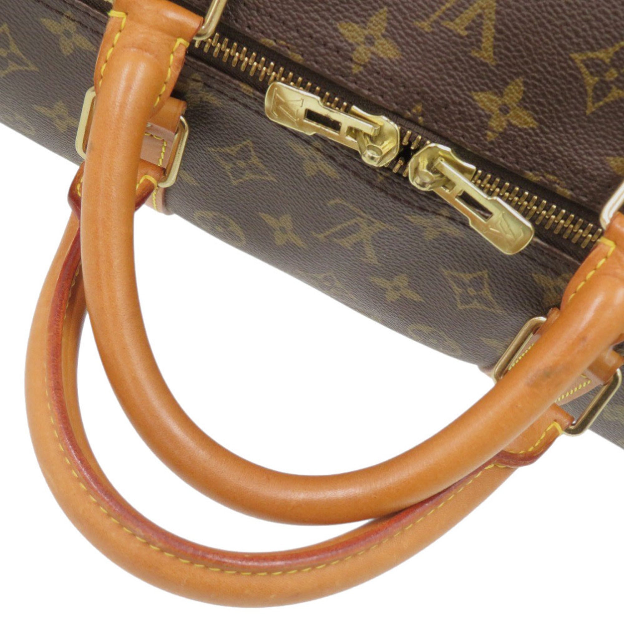 Louis Vuitton Brown Monogram Monogram Boston Bag