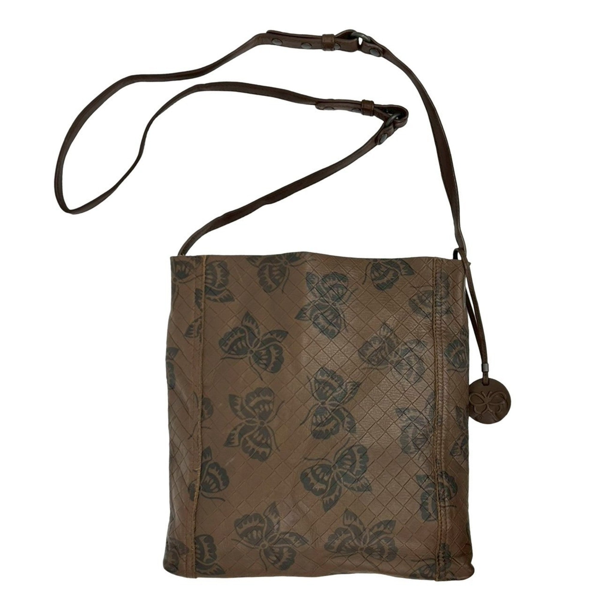 Bottega Veneta Brown Leather Shoulder Bag