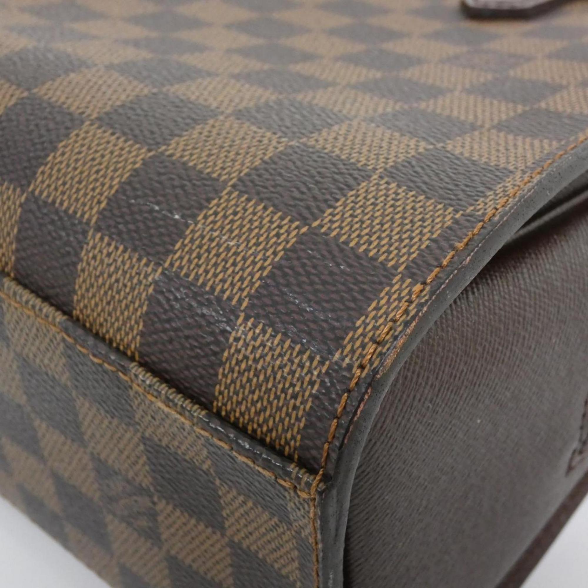 Louis Vuitton Ebene Coated Canvas Handbag
