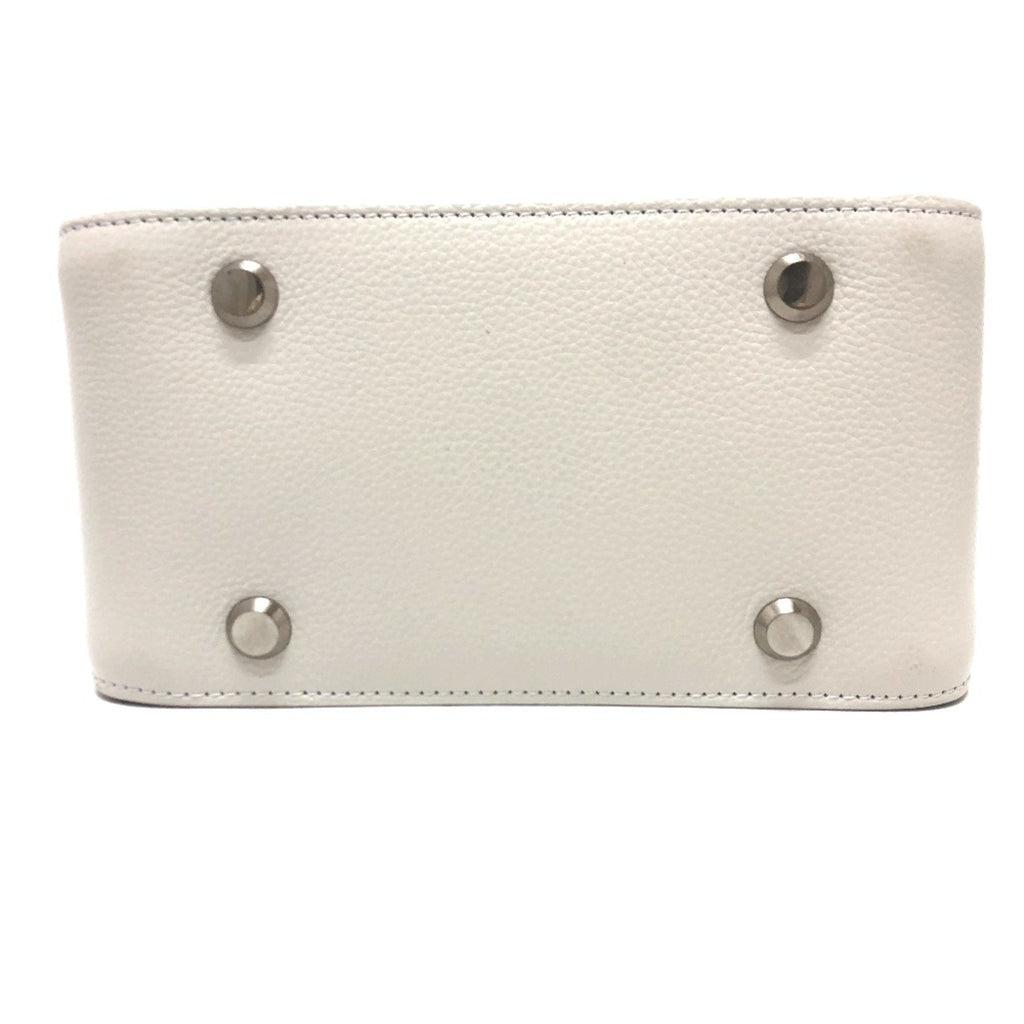 Balenciaga White Leather Shoulder