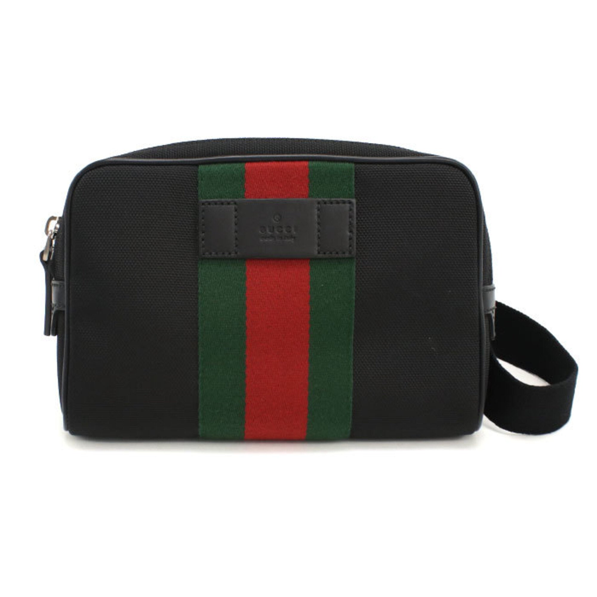 Gucci Black Canvas Sling Bag (Pre-Owned)