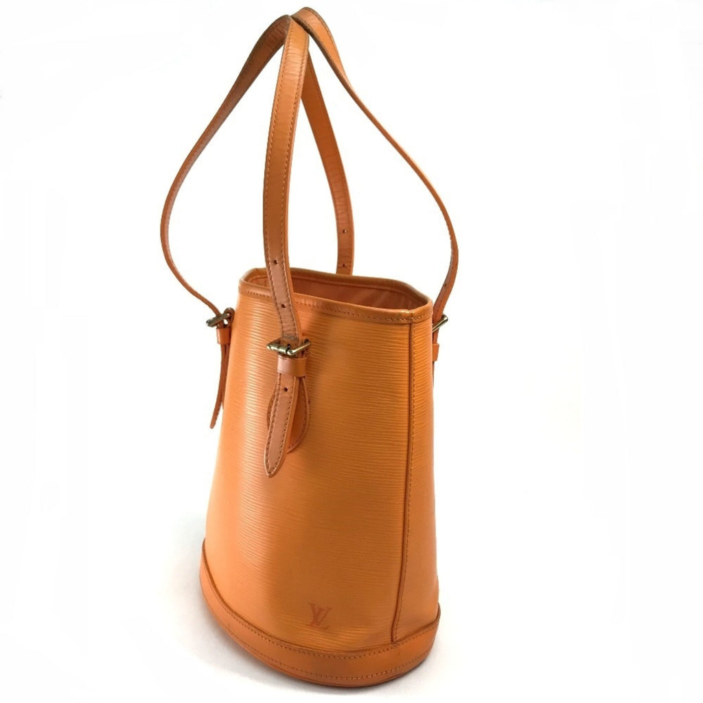 Louis Vuitton Epi Orange Epi Leather Handbag Shoulder Bag Tote Bag