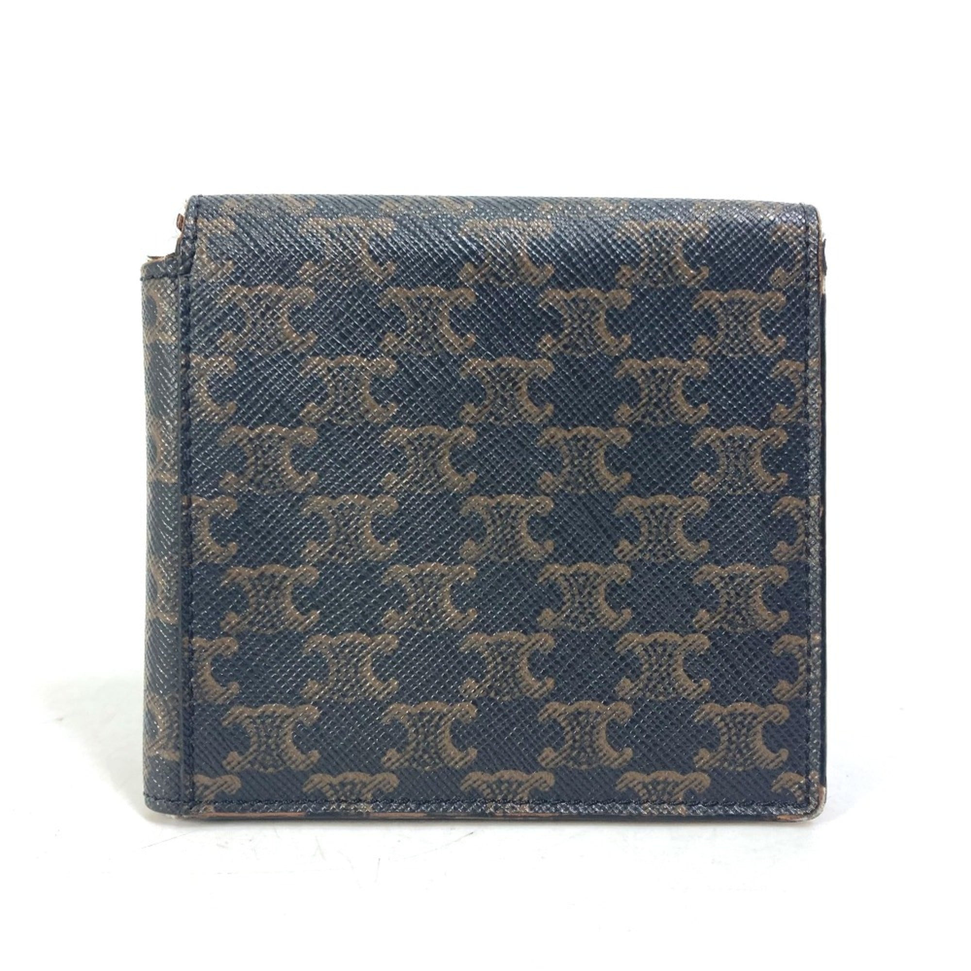 Celine Brown Leather Wallet (Bi-Fold)