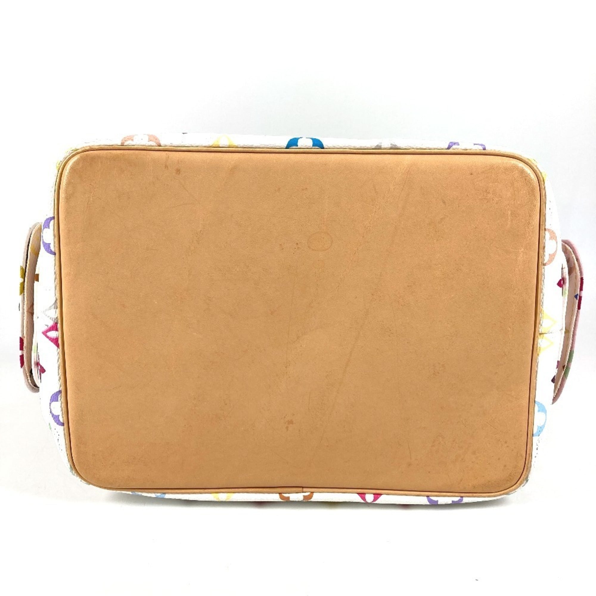 Louis Vuitton Blanc White Monogram Multicolore Shoulder Bag