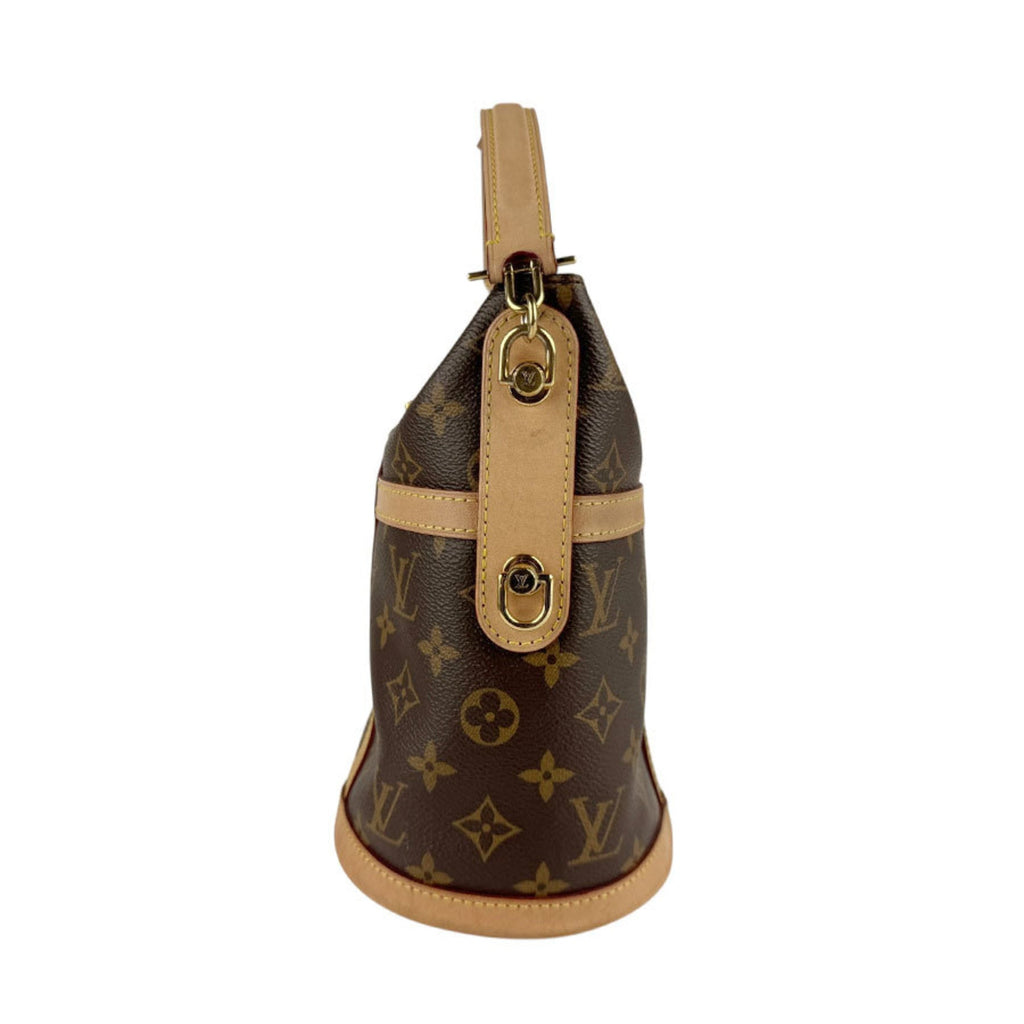 Louis Vuitton Brown Monogram Canvas Handbag Shoulder Bag