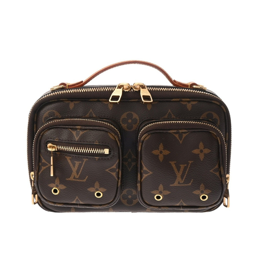 Louis Vuitton Brown Monogram Canvas Shoulder Bag