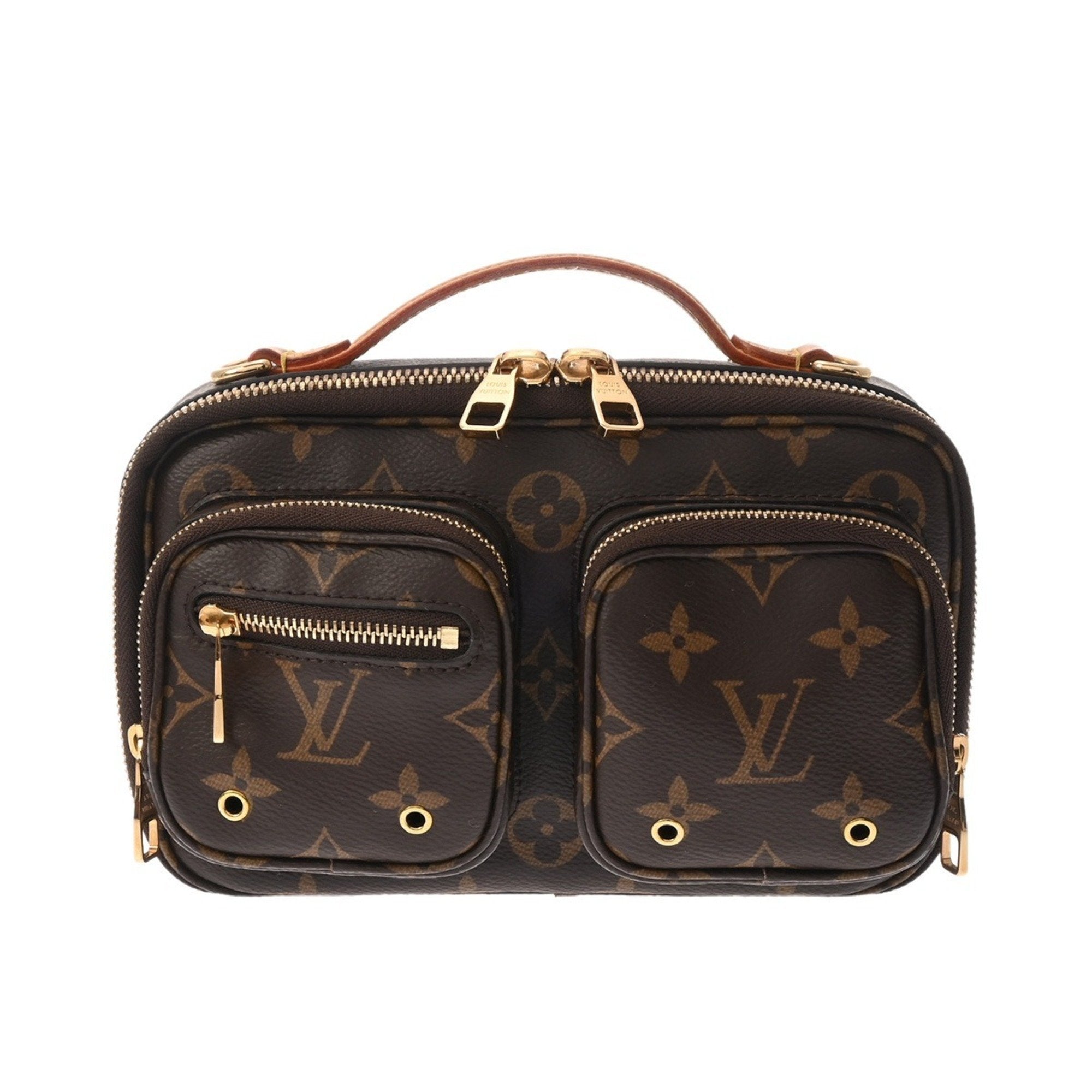 Louis Vuitton Brown Monogram Canvas Shoulder Bag