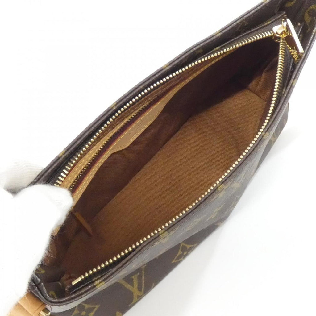 Louis Vuitton Marron Coated Canvas Shoulder Bag