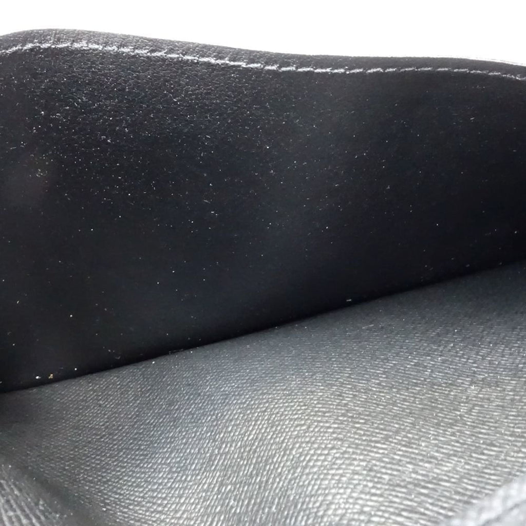 Louis Vuitton Black Canvas Long Wallet