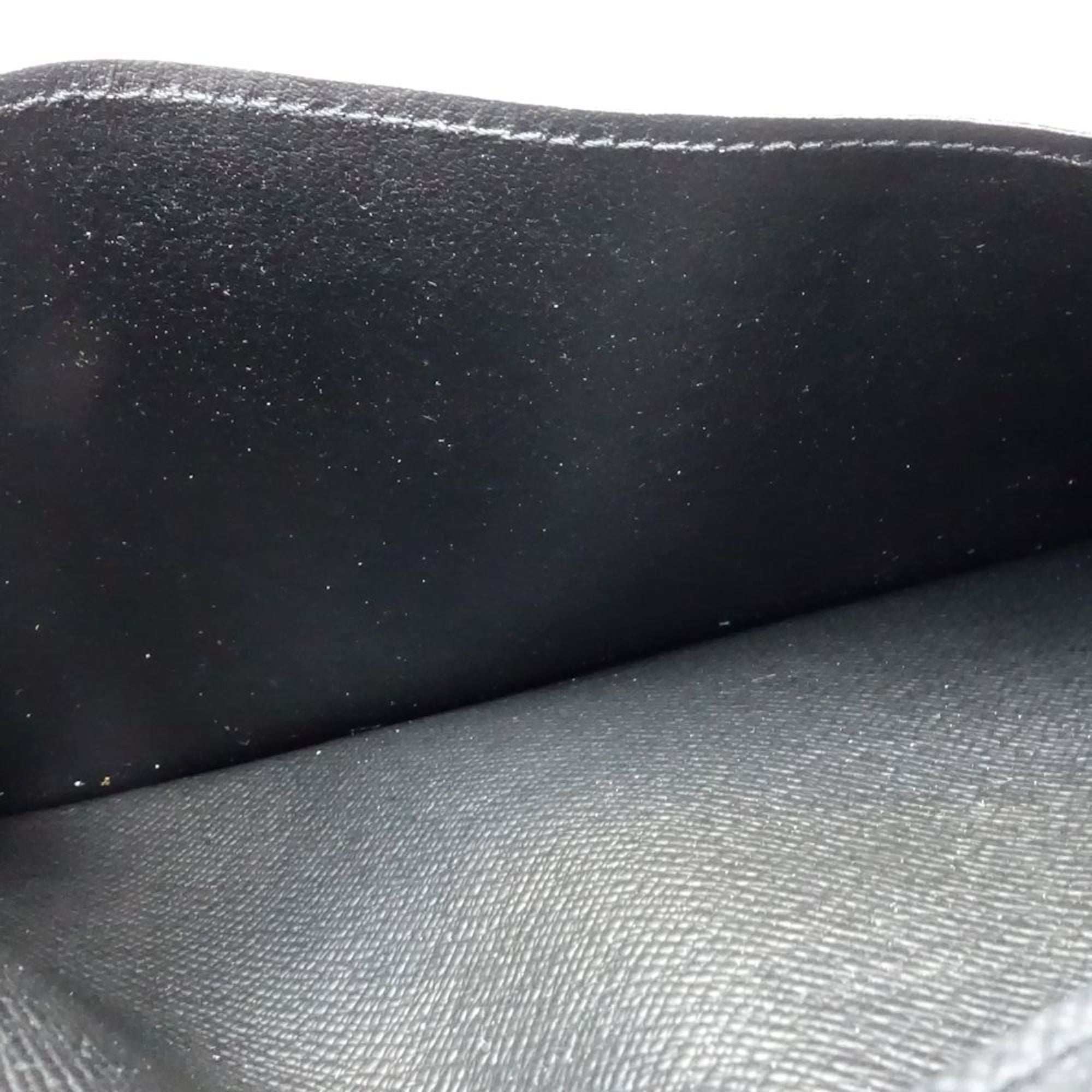 Louis Vuitton Black Canvas Long Wallet