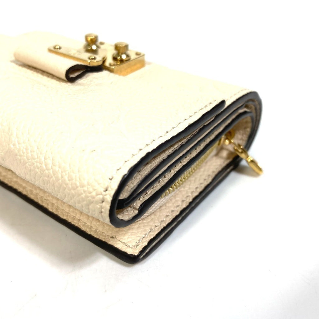 Louis Vuitton Monogram Empreinte Monogram Empreinte Wallet (Tri-Fold)