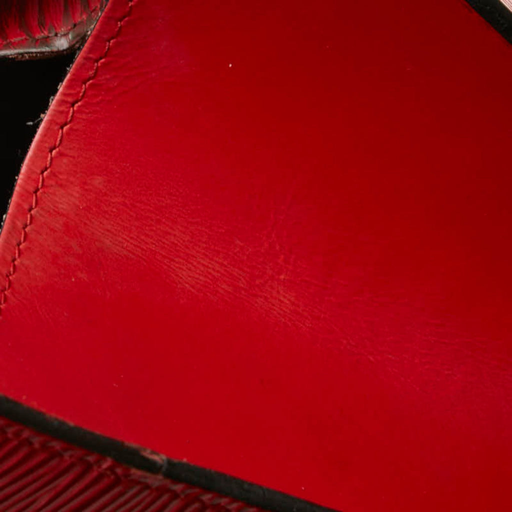 Louis Vuitton Castilian Red Leather Shoulder Bag