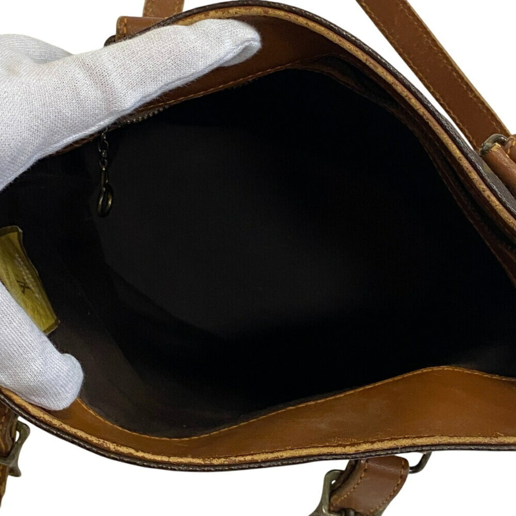 Louis Vuitton Brown Monogram Handbag Shoulder Bag Tote Bag