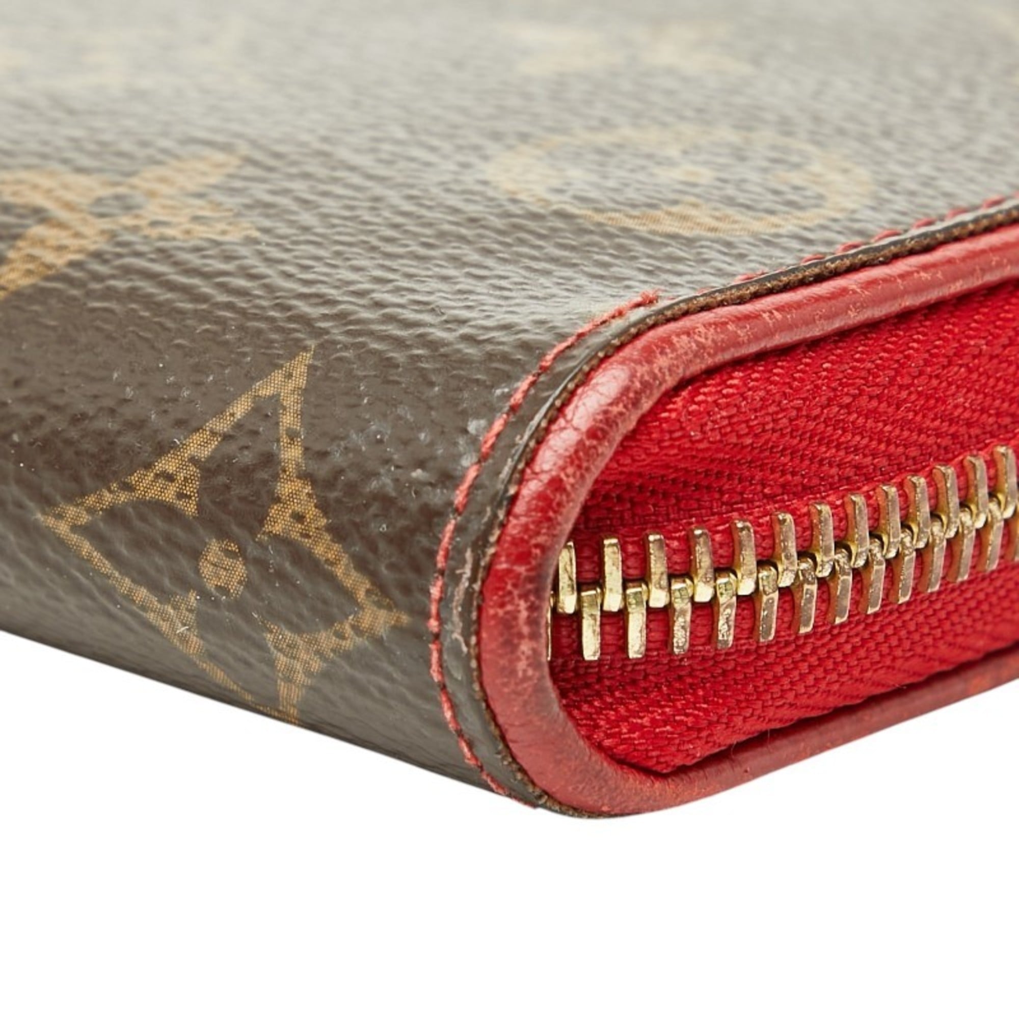 Louis Vuitton Monogram Brown Cerise Monogram Monogram Long Wallet