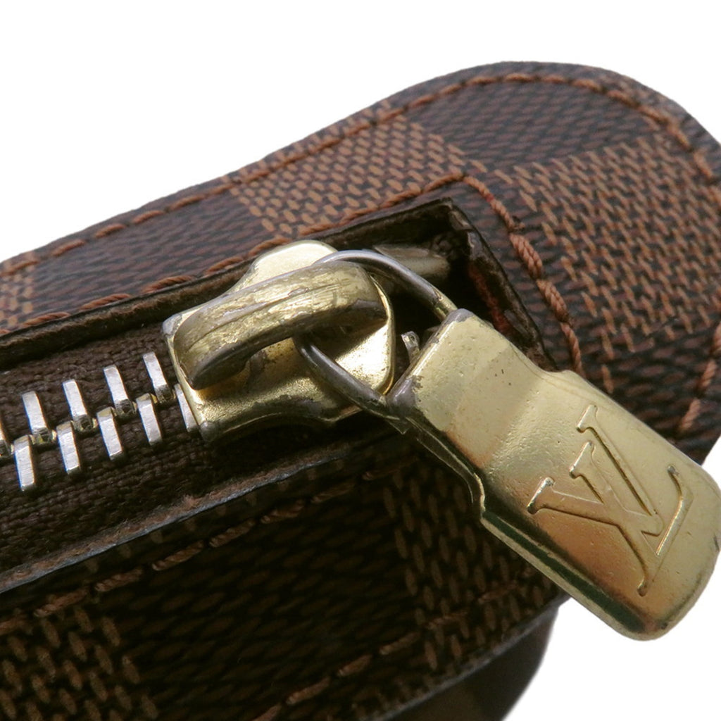 Louis Vuitton Damier Brown Ebene Damier Canvas Fanny Pack Shoulder Bag Sling Bag
