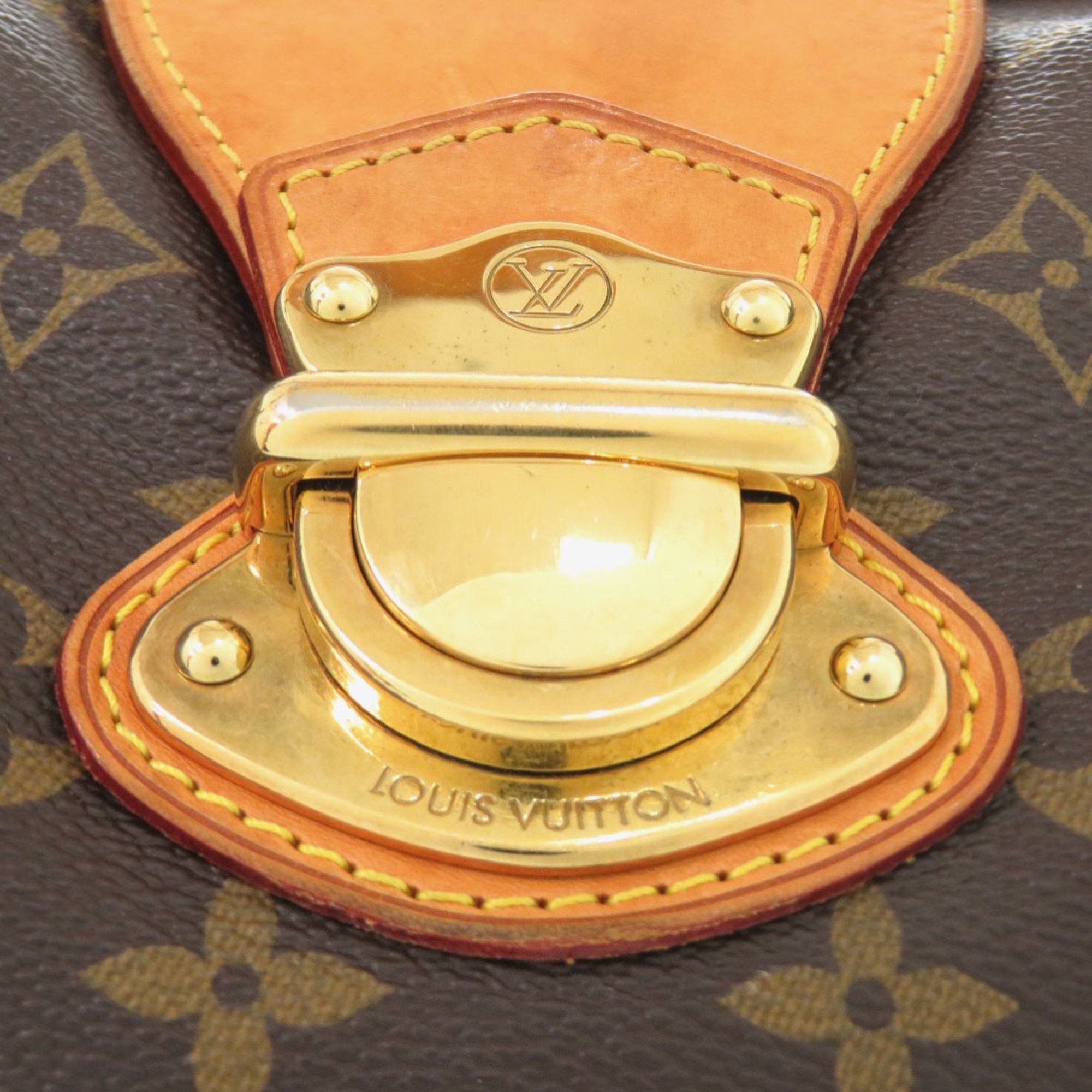 Louis Vuitton Brown Camel Monogram Monogram Tote Bag