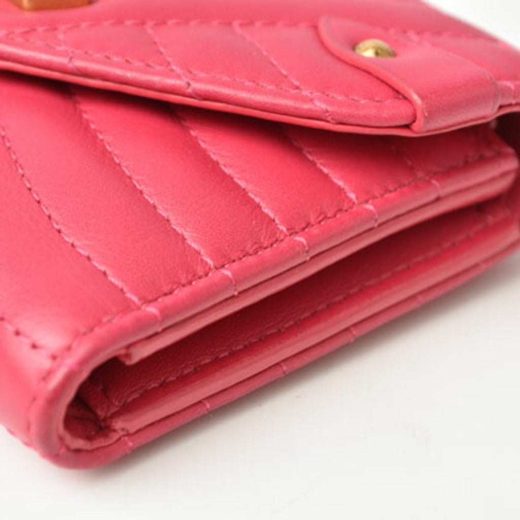 Louis Vuitton Freesia Epi Leather Wallet (Tri-Fold)