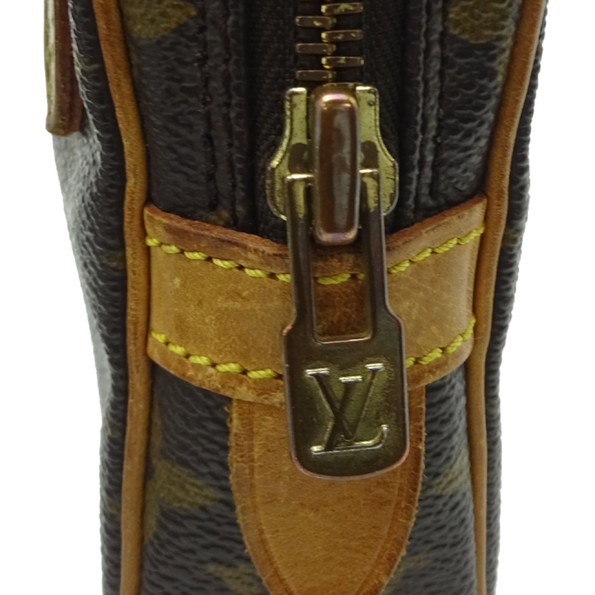Louis Vuitton Brown Monogram Pochette Shoulder Bag