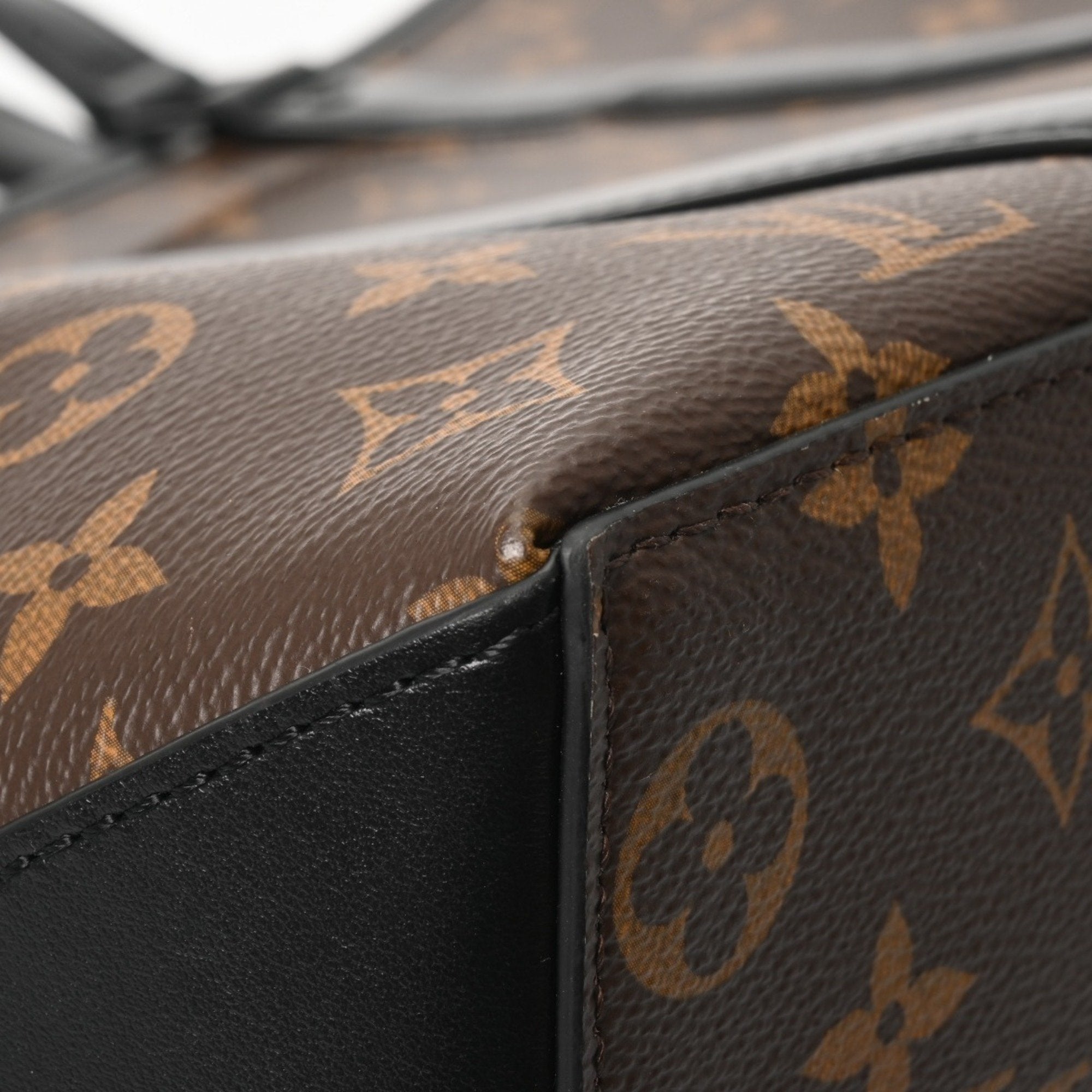 Louis Vuitton Monogram Macassar Brown Monogram Macassar Noir Tote Bag