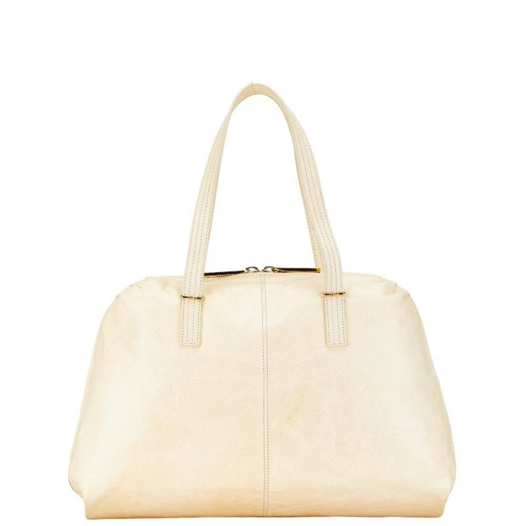 Fendi Zucca Beige Zucca Leather Shoulder Bag Tote Bag