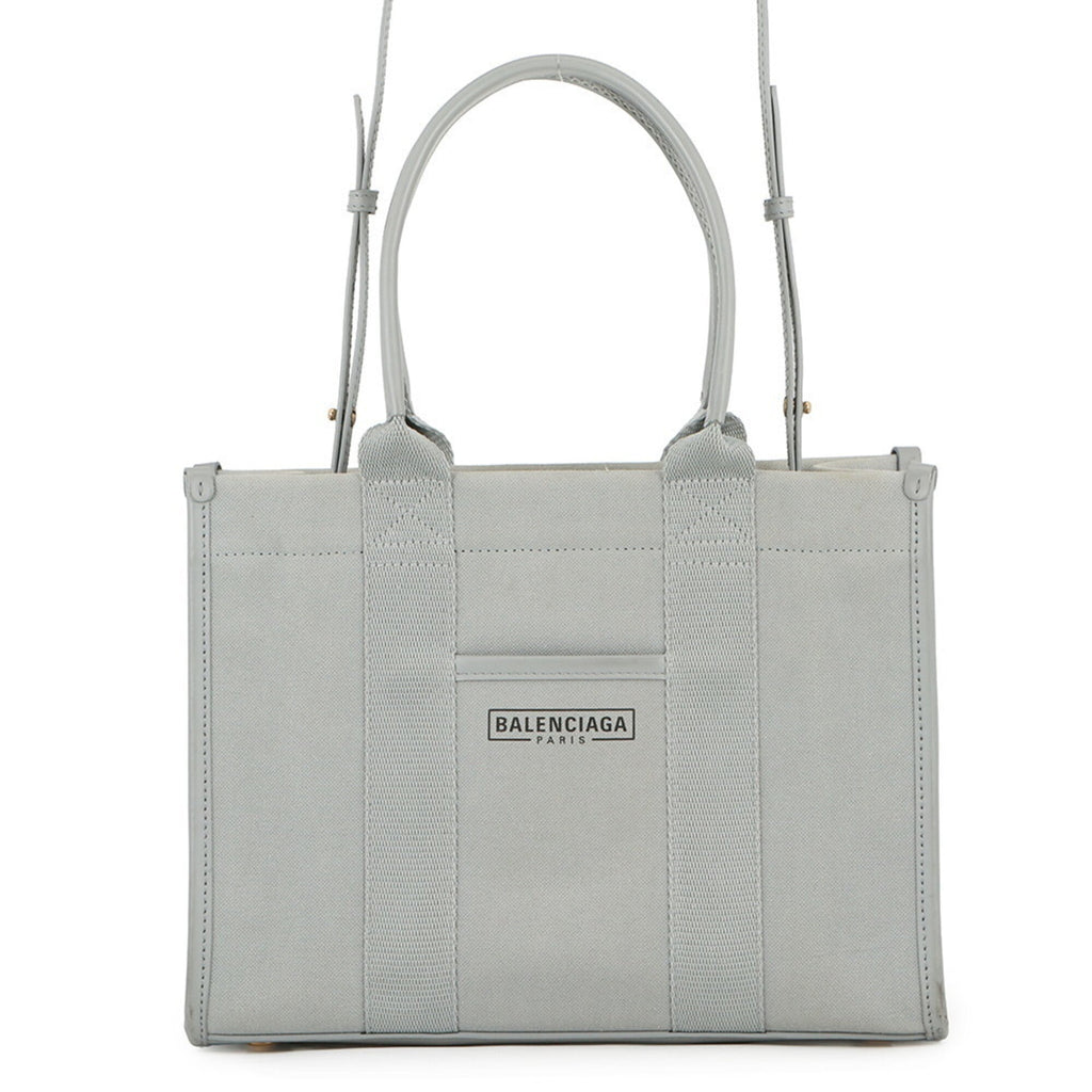 Balenciaga Gray Canvas Handbag Tote
