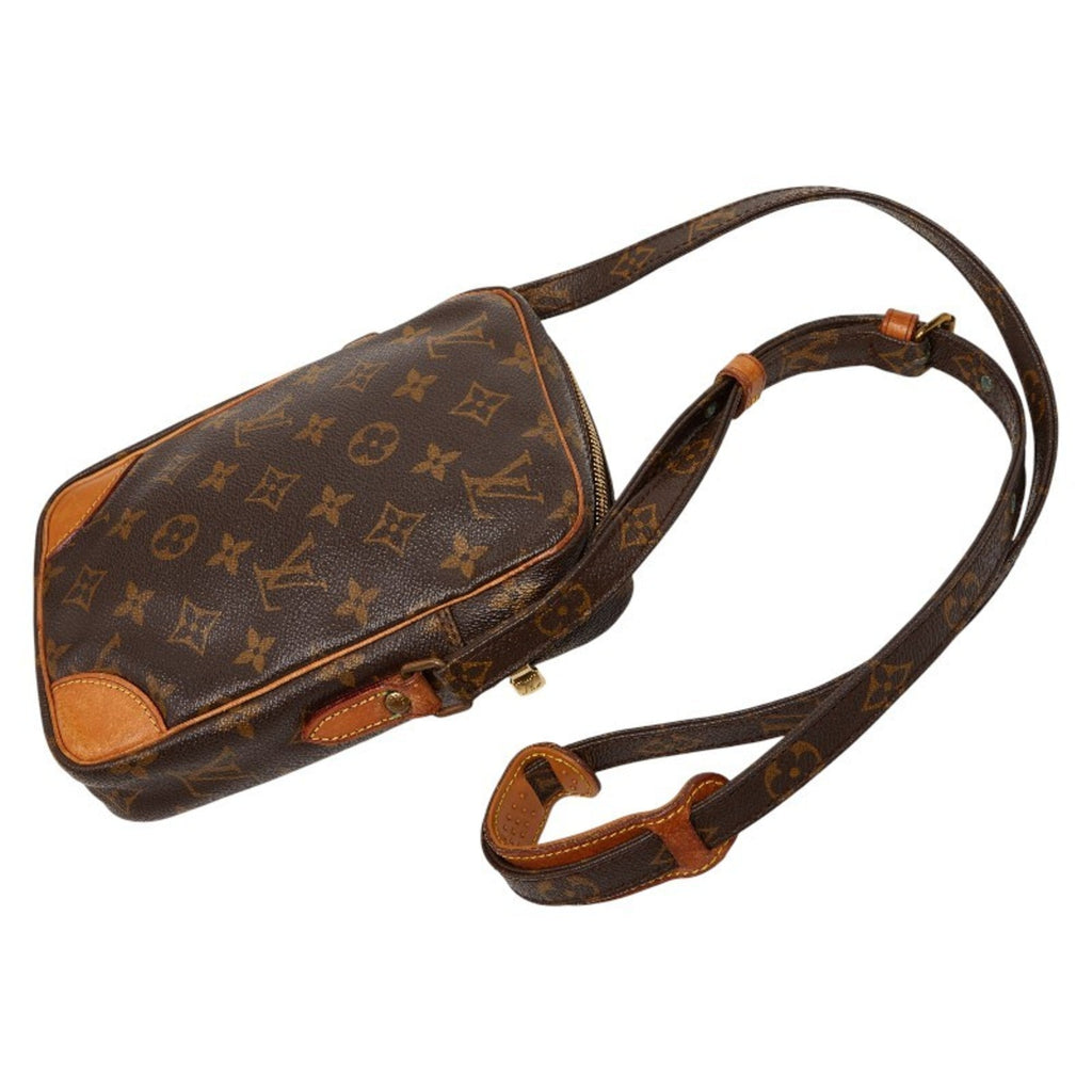 Louis Vuitton Brown Pvc Leather Shoulder Bag