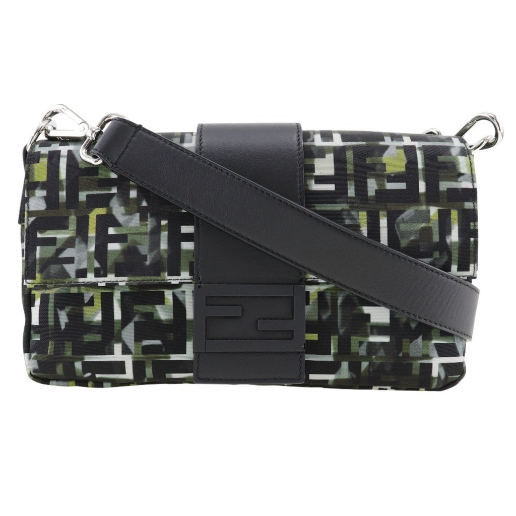 Fendi Black Nylon Shoulder Bag
