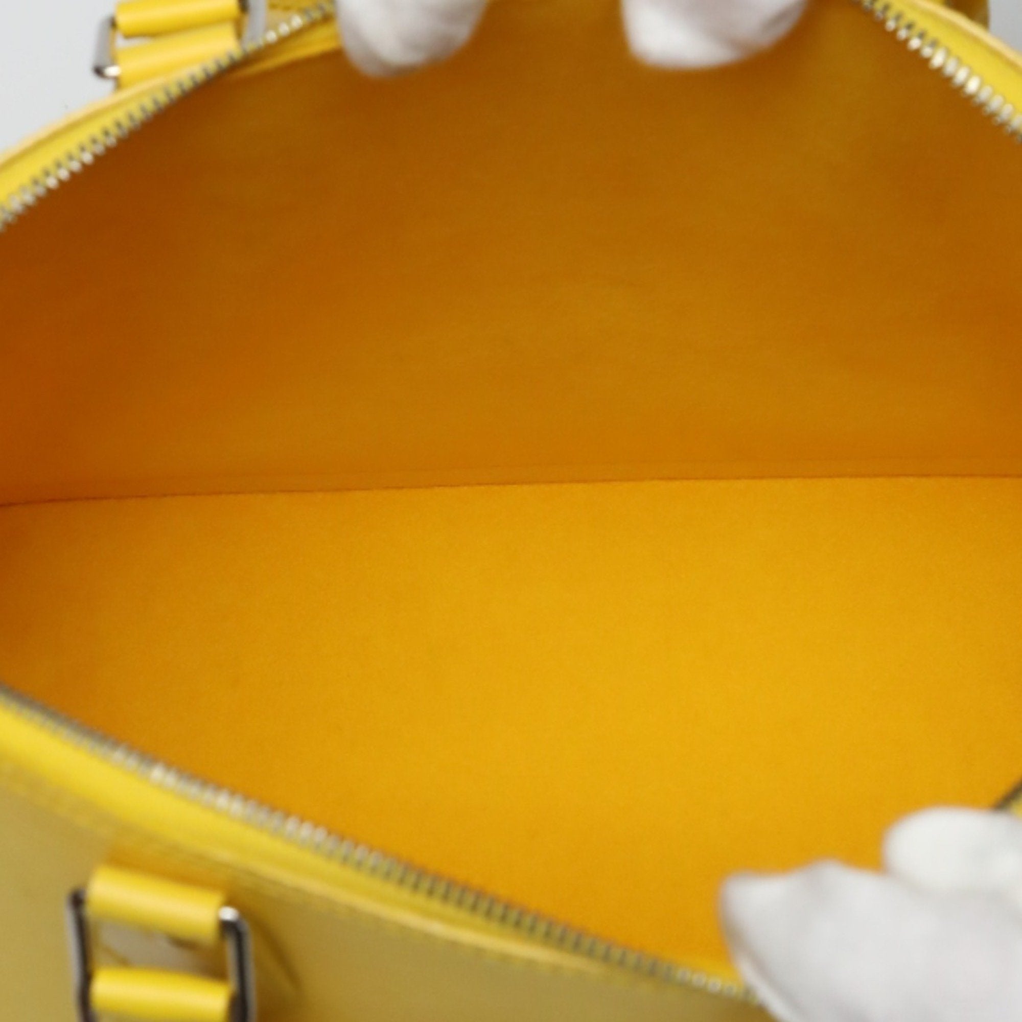 Louis Vuitton Citron Epi Leather Handbag