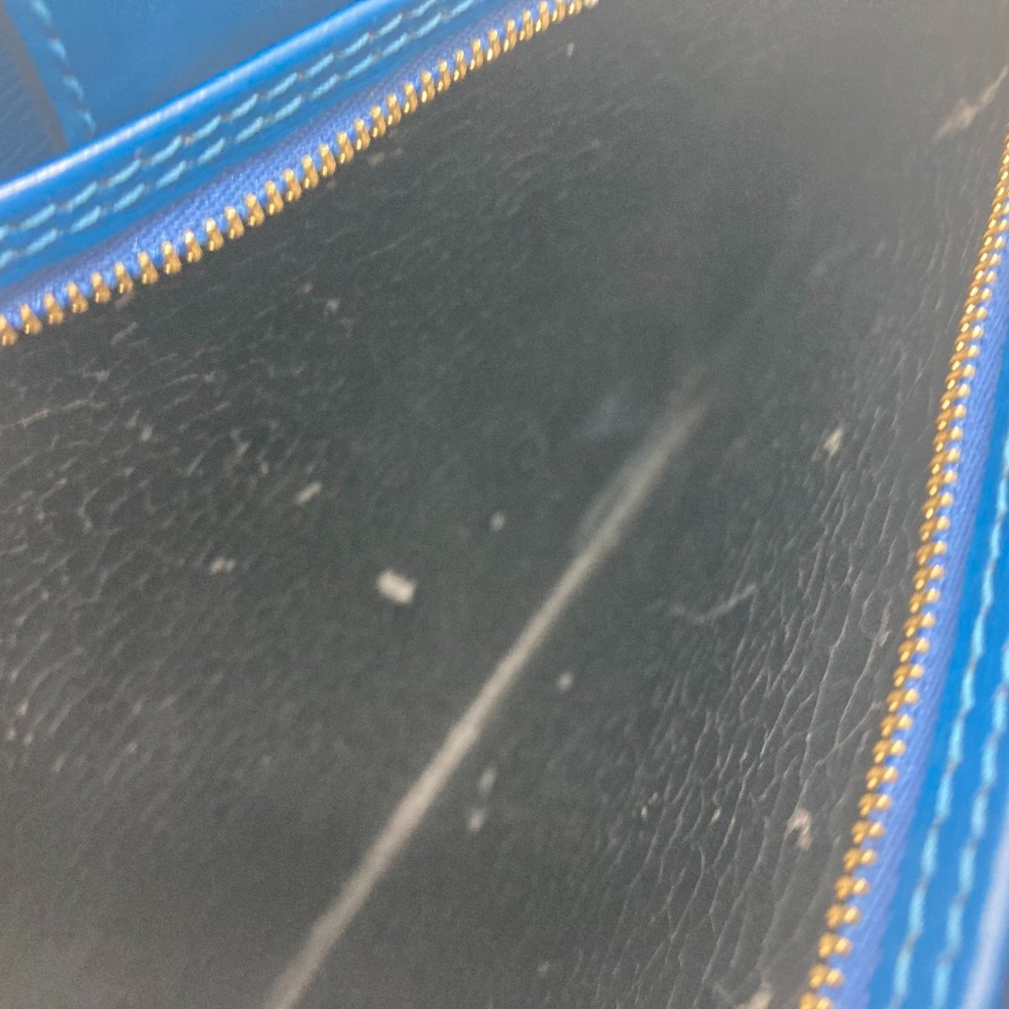 Louis Vuitton Blue Epi Leather Pochette Shoulder Bag