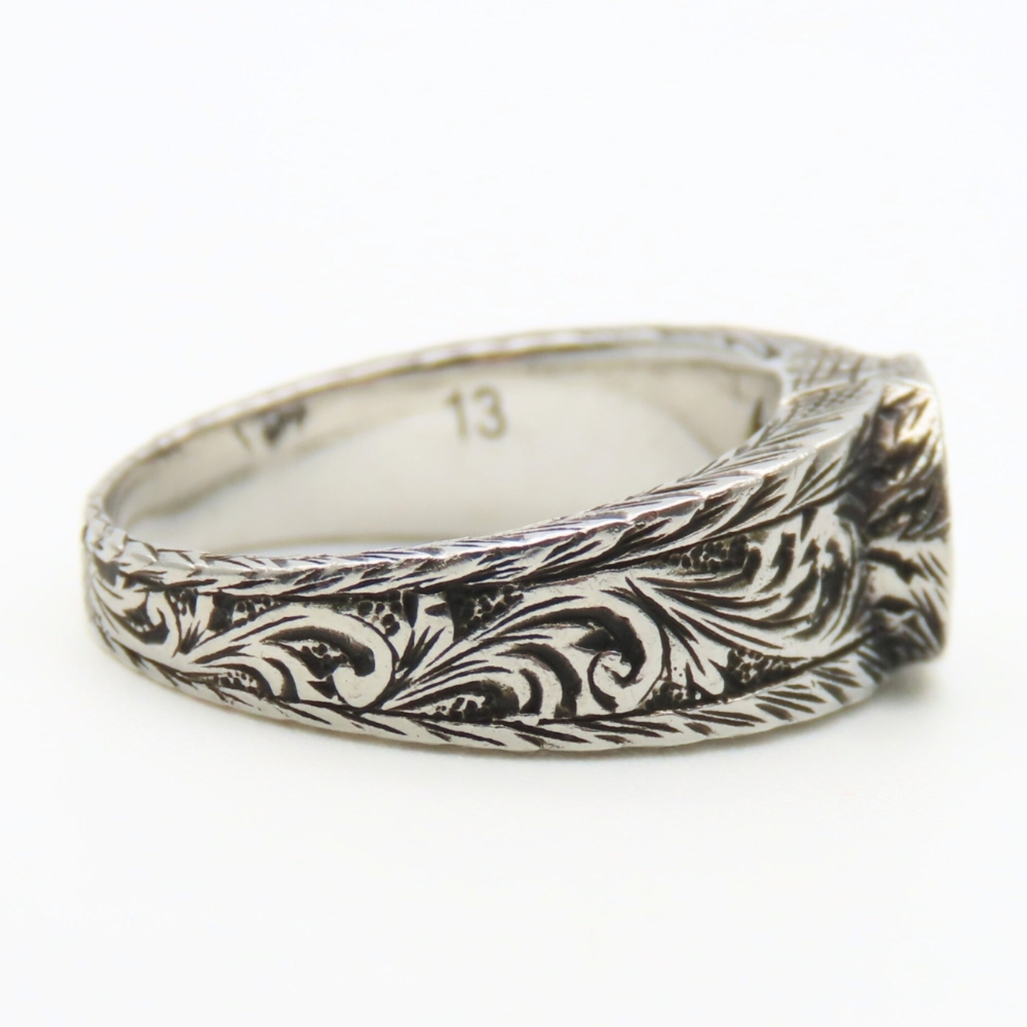 Gucci Silver Silver 925 Band Ring (Pre-Owned)