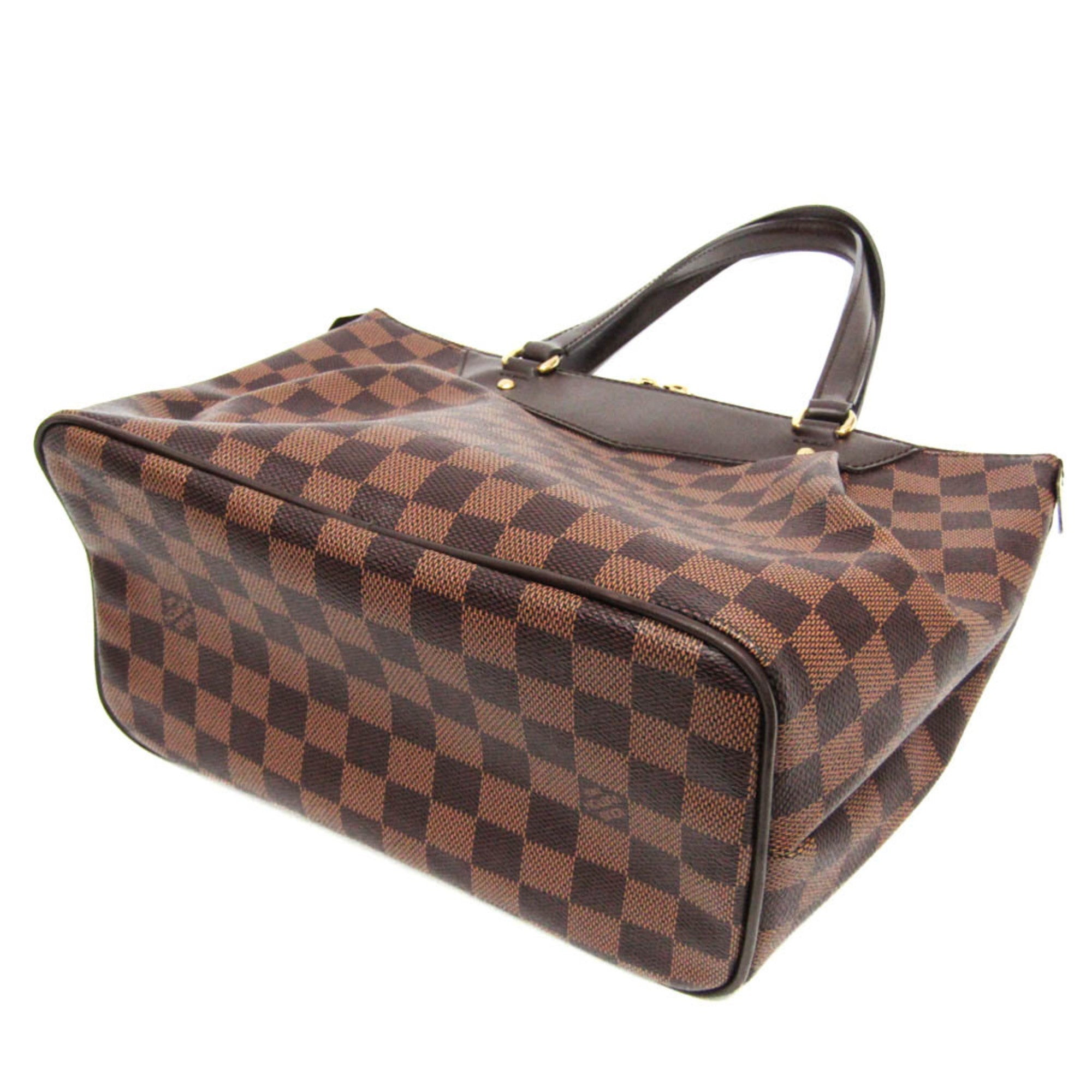 Louis Vuitton Damier Ebene Damier Canvas Handbag
