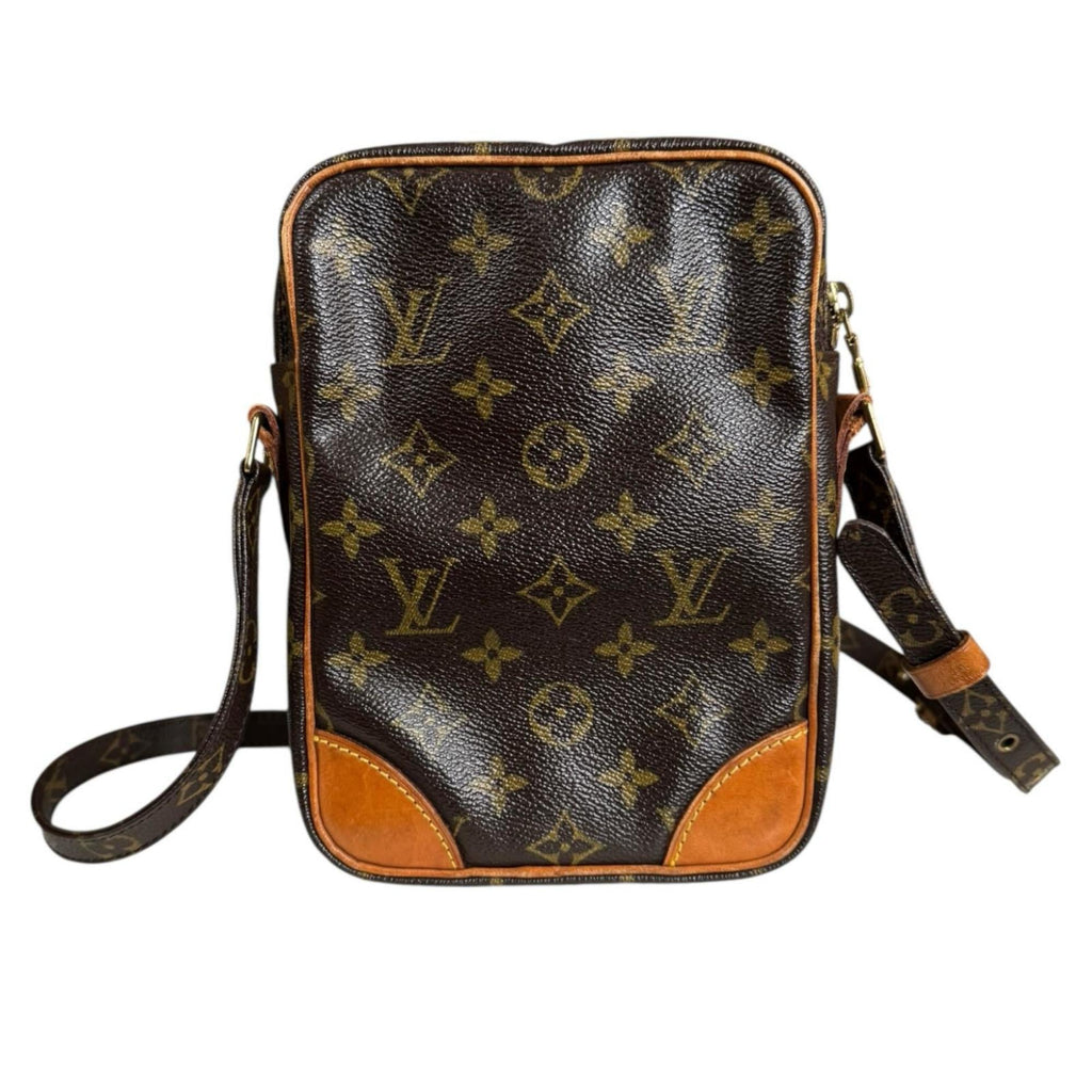Louis Vuitton Brown Monogram Canvas Shoulder Bag