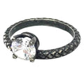Bottega Veneta Intrecciato Silver 925 Band Ring