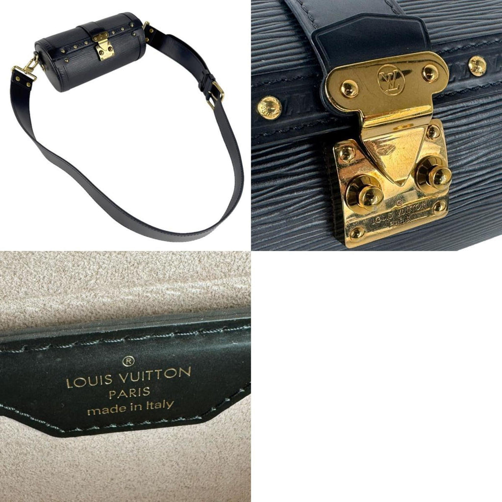Louis Vuitton Noir Epi Leather Shoulder Bag