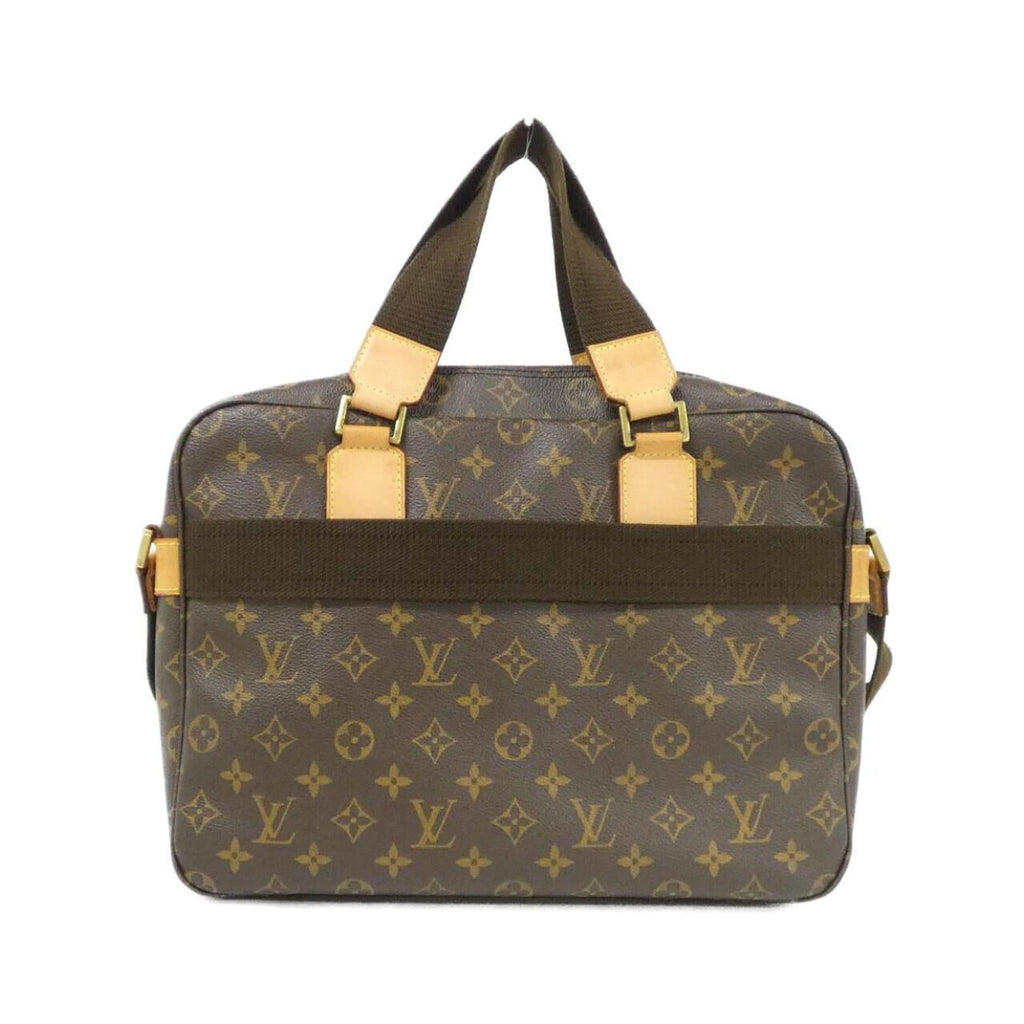 Louis Vuitton Brown Coated Canvas Handbag