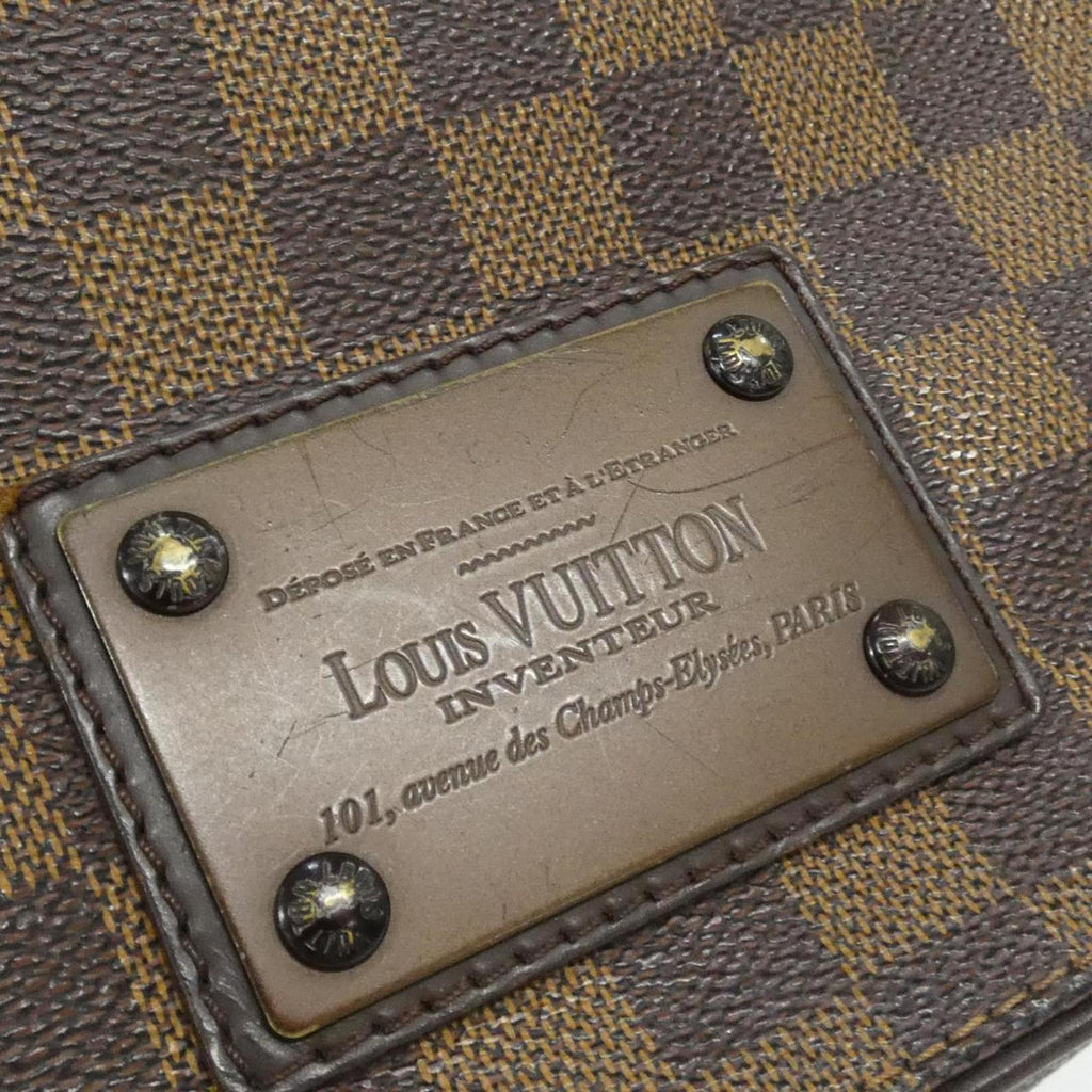 Louis Vuitton Brown Ebene Coated Canvas Shoulder Bag