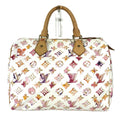 Louis Vuitton Monogram Watercolor Pink White Boston Bag Handbag